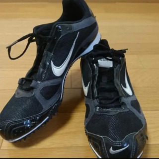 NIKE zoom rival md 陸上用スパイク/黒/28cm