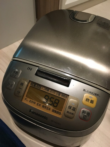 Panasonic 炊飯器 5.5合炊 動作確認済み