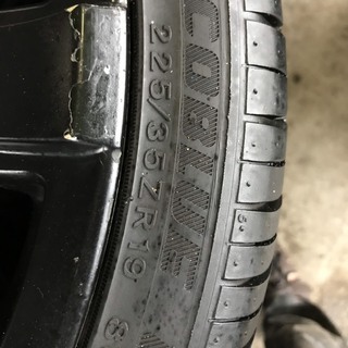 225/35ZR19⭐格安！2017年！アルミホイール付サマータイヤ入荷しました(^^♪