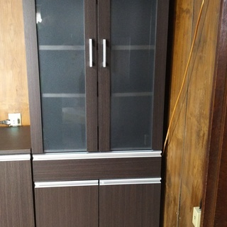 ニトリ 食器棚（フォルムN SK1860 DBR）