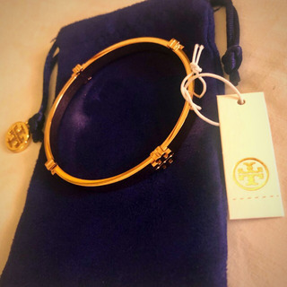 新品未使用 TORY BURCH LOGOBANGLE