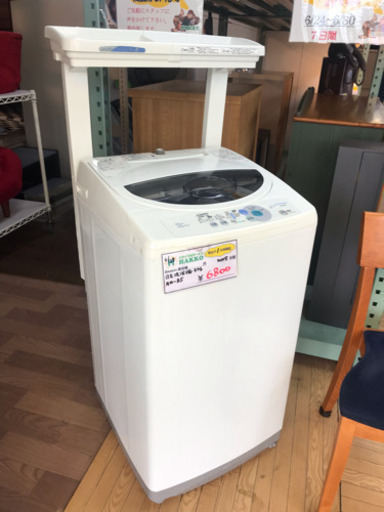 【リサイクルサービス八光　田上店　安心の1か月保証　配達・設置OK】日立　HITACHI 全自動洗濯機 NW-B5/5kg/