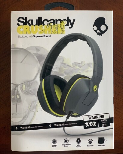 ヘッドフォン（Skullcandy Crusher) 【新品】