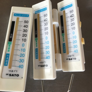 プロ用冷蔵庫 温度計 チェッカーメイト SATO