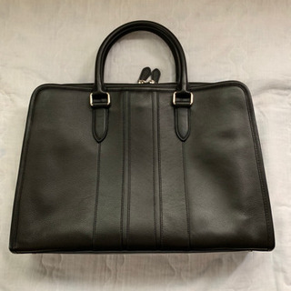 【新品同様】COACH 2WAYビジネスバック 本革製 ブラック