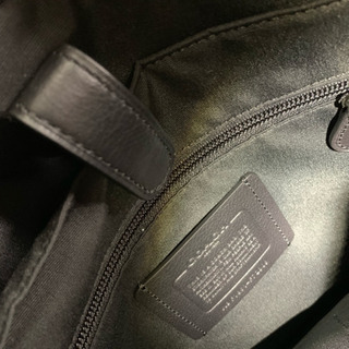 【新品同様】COACH 2WAYビジネスバック 本革製 ブラック