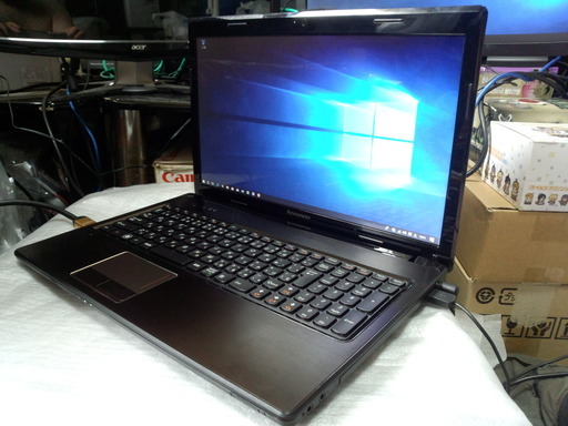 (取引中)ノートパソコン Lenovo G570 Winodws10 64Bit オマケOffice付