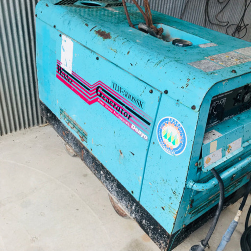 防音型エンジン溶接・発電機 デンヨー Denyo TLW-300SSK 建設 現場