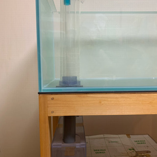 【未使用】オーバーフロー水槽 90×45×45 