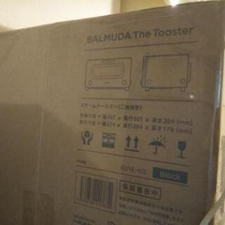 【取引中】バルミューダ K01-KG スチームトースター 新品