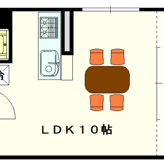 🌟ジモティー限定格安プラン🌟【オーシャン大国】3号タイプ！1ＬＤＫタイプ！人気の高い物件ですね☆の画像