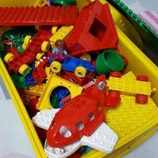 (まとめ割可)LEGO duplo 大量&スクールバス型ケース
