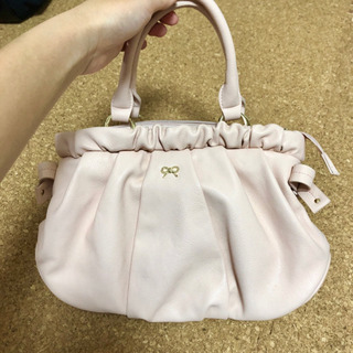 値下げ✨淡いピンクのハンドバッグ