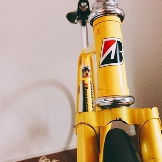 ブリヂストン ピスト フレーム、フォーク、サドル、ニットーハンドルセット