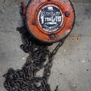 チェーンブロック 1トン 3トンセット