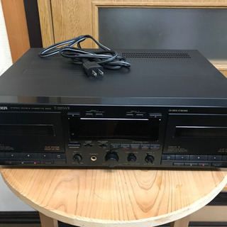 Pioneer T-555WR ダブルカセットデッキ