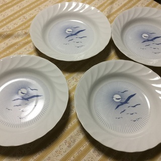 陶器  カレー皿 4枚セット 