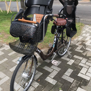 自転車  チャイルドシート付き  子乗せ自転車 ハチスカ