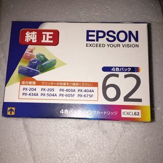 送料込み　EPSON 純正 IC4CL62　新品未開封インクカー...