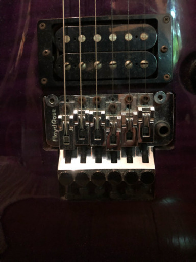 Edwards Horizon 純正フロイドローズブリッジ、ゴトーペグ搭載