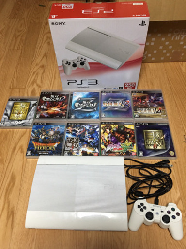 プレステ3本体＆ソフト6本　値下げしました！