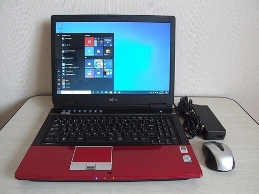 高速SSD120GB搭載　Fujitsu FMV-BIBLO NF/C70 ノートパソコン　8