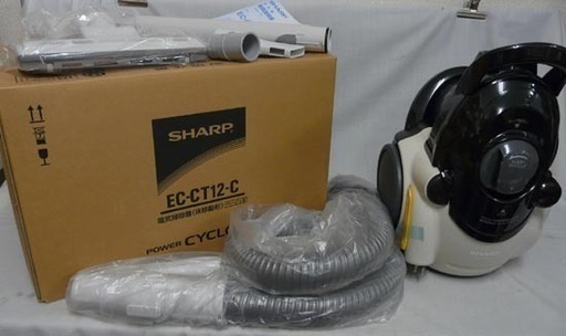 【商談中】カード決済対応！19Y0173 4 SHARP シャープ 掃除機 EC-CT12-C 2013年製　未使用