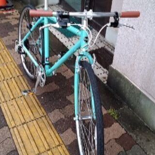 WEEKEND BIKES 700cクロスバイク アルミ/7speed/ライトグリーン  