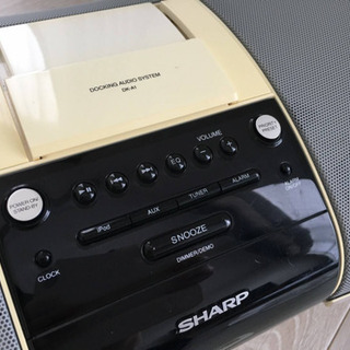 シャープ SHARP iPod用 ドッキングオーディオシステム ...