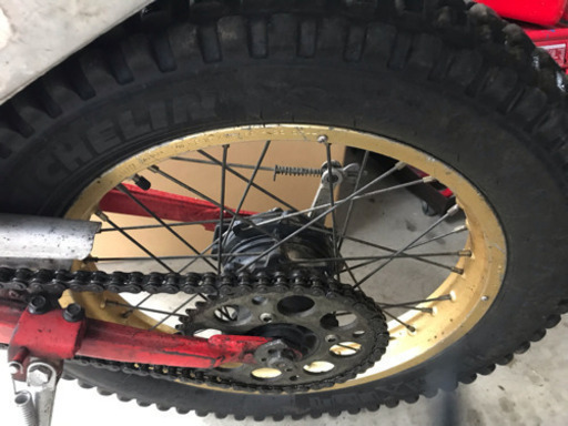 TY250トライアル競技用☆好調、年式の割に良 TY250のトライアル競技を