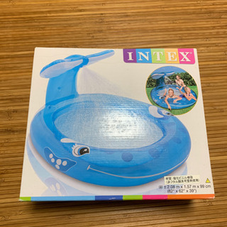 《取引中》子供用プール新品未使用未開封！クジラプール