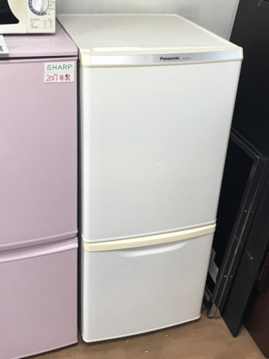 サマーセール開催❗️パナソニック 2ドア冷蔵庫 NR-B145W-W　＃家電