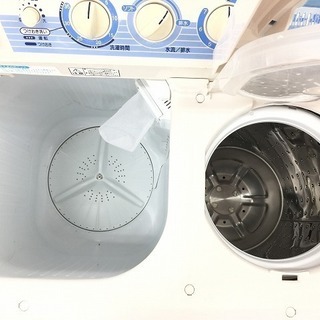 安心の6ヶ月保証付！2012年製HITACHI(日立)2層式洗濯機です。【トレファク 岸和田】 - 家電