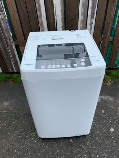 美品！ハイセンス洗濯機5.5キロ 2019年製 HW-T55C