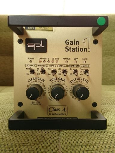 マイクプリアンプ  SPL Gain station 1 (Model2272)