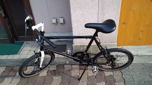ビンテージ]BRUNO 20吋ミニベロ 8speed/ブラック BLOG “限定1台”旅する 