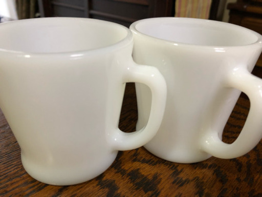その他 Fire King Mag Cups white