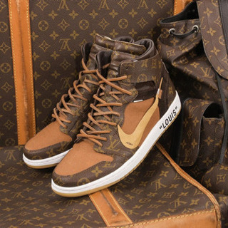 NIKE AIR JORDAN1 LOUIS VUITTON   