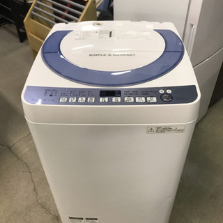 激安☆2016年製 SHARP 洗濯機 7.0kg☆