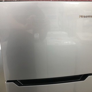 【安心6ヶ月保証】2018年製/Hisense/2ドア冷蔵庫/【...