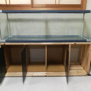 決まりました】120cm 水槽、水槽棚