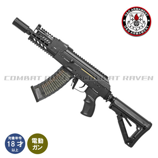【G\u0026G ARMAMENT】電動ガン RKシリーズ RK CQB 18才以上用/アサルトライフル/GRK-74C-ETU-BNB-NCM/930037〈#0101-0121-BK〉新品未使用品！