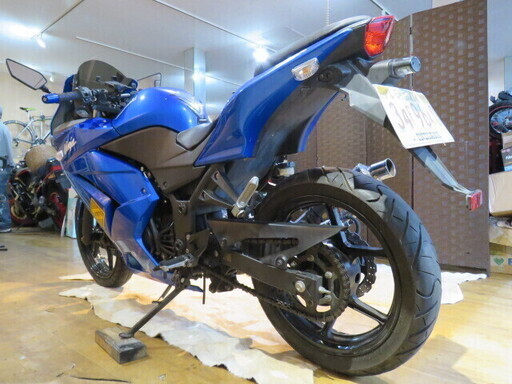 KAWASAKI カワサキ NINJA ニンジャ 250R EX250K 2008年式 250cc ブルー 保険期限 H32.5.31 まで！ 機関良好♪ 札幌発