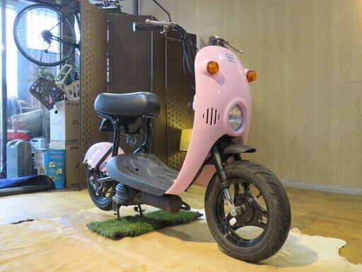 SUZUKI CHOINORI CZ41A スズキ チョイノリ 2008km 50cc ピンク エンジン実動! カワイイ! 原付 原チャリ スクーター バイク 札幌発 SUZUKI CHOINORI CZ41A スズキ チョイノリ 2008km 50cc ピンク