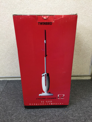 【TWINBIRD】サイクロンスティック型クリーナー TC-5111 2009年製
