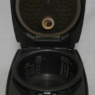 19Y0178 2 三菱 IHジャー炊飯器 本炭釜 5.5合炊き NJ-VW10JT-K 2015年