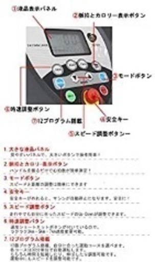 訳あり ランニングマシン SKY WALKER SB-1200 ルームランナー