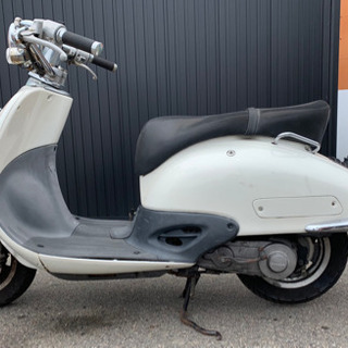 商談中　格安 ホワイト  カッコいいです♪ HONDA joker  50cc  原付 バイク