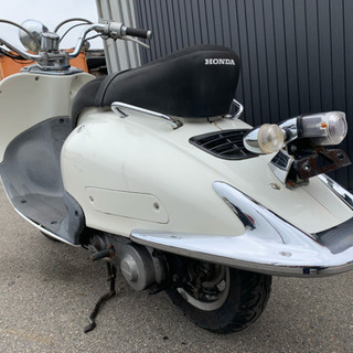 商談中　格安 ホワイト  カッコいいです♪ HONDA joker  50cc  原付 バイク