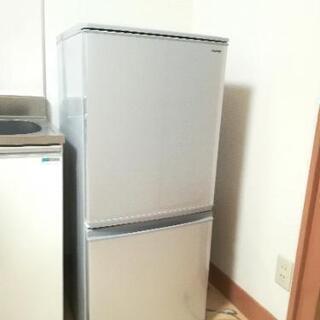 ☆新品未使用☆冷凍冷蔵庫シャープSJ-D14D☆取りに来られる方に